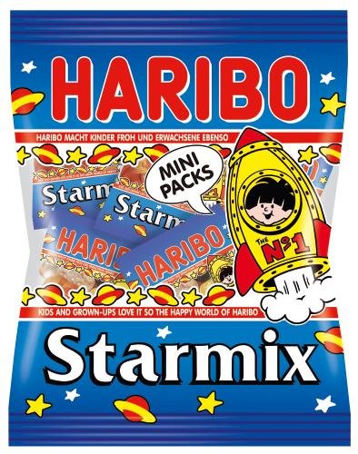 Haribo Starmix Minis, 20er Pack (20 x 250 g Beutel) von HARIBO