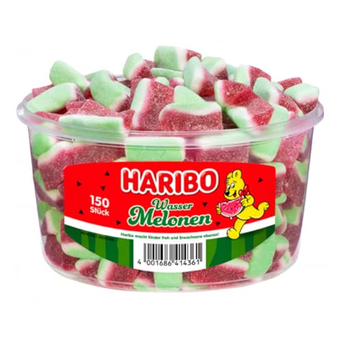 Haribo - Wassermelone - 1.0 kg, 150 Stück von HARIBO