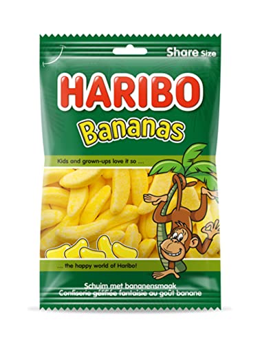Sußichkeiten Haribo | Bananenbeutel | Haribo Box | Haribo Großpackung | 8 Pack | 1920 Gram Total von HARIBO
