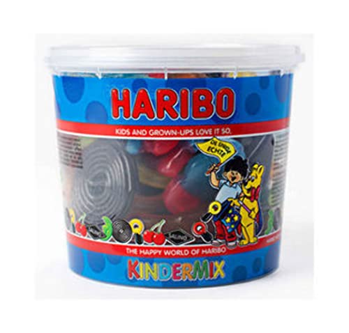 Sußichkeiten Haribo | Kinder Mix Silo (6X 650Gr) | Haribo Box | Haribo Großpackung | 6 Pack | 3900 Gram Total von HARIBO