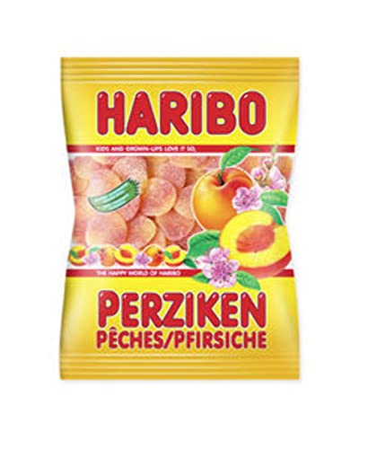 Sußichkeiten Haribo | Pfirsiche (20X 185Gr | Haribo Box | Haribo Großpackung | 20 Pack | 3700 Gram Total von HARIBO