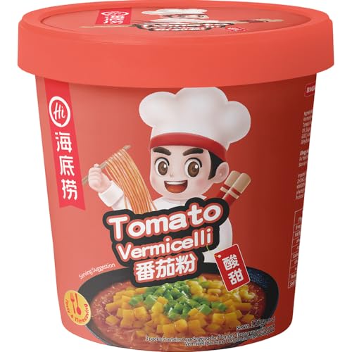 HAIDILAO - Instantreisnudeln Tomate - Multipack (12 X 122 G) von Haidilao