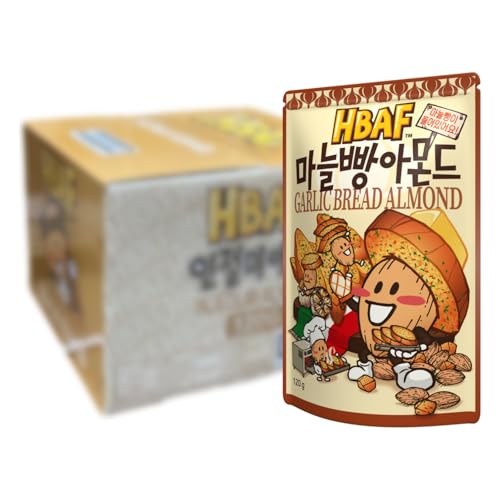 HBAF - Mandel mit Knoblauchbrot Geschmack - 20 X 120 GR - Multipack HBAF - Mandel mit Knoblauchbrot Geschmack - 20 X 120 GR - Multipack von HBAF