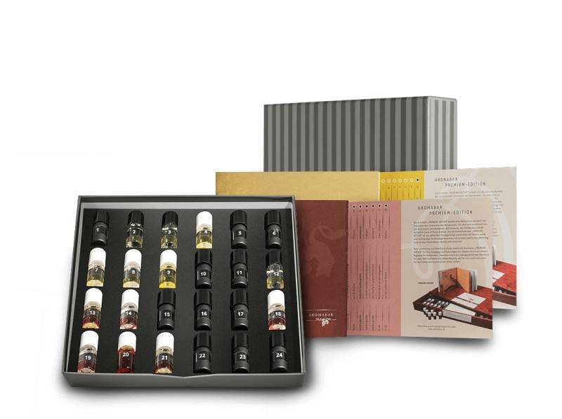 Aromabar Sensoric Boxx Professional Rotwein-und Weißweinset von HCH