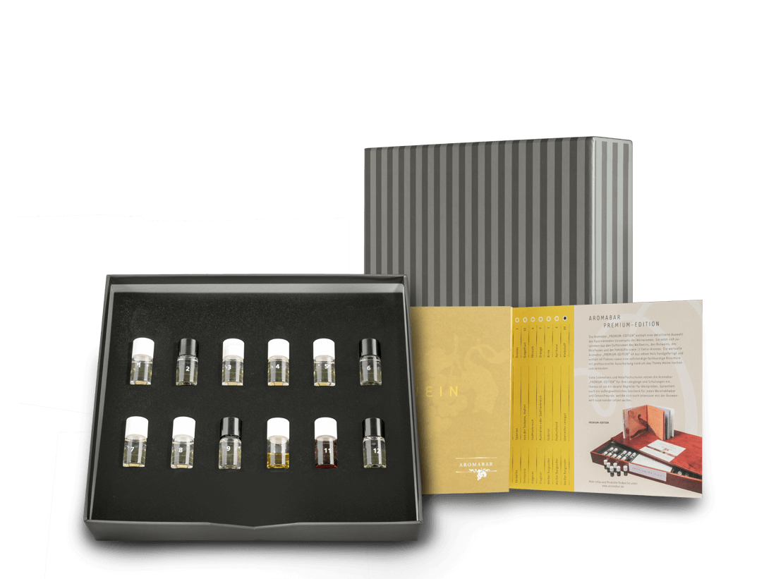 Aromabar Sensoric Boxx Weisswein Düfte von HCH