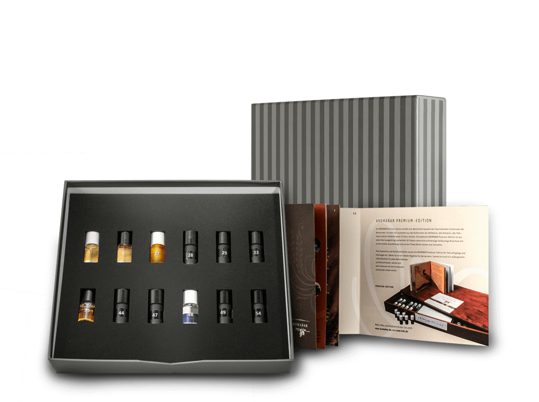 Aromabar Sensoric Boxx Whisky Düfte von HCH
