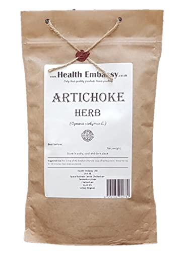 Health Embassy Artischockenkraut Kräutertee | Cynara Scolymus L | Artichoke Herb Tea 100g von HEALTH EMBASSY