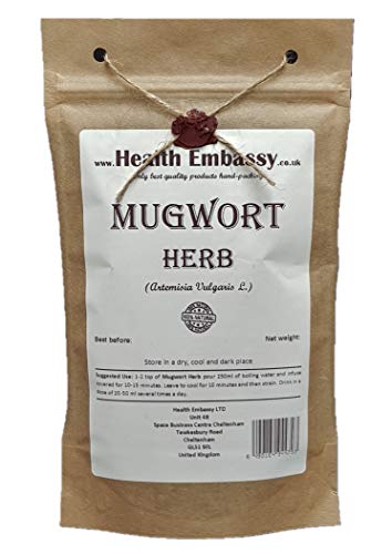 Health Embassy Beifuß Kraut (Artemisia Vulgaris L.) Mugwort Herb Tea (50g) von HEALTH EMBASSY
