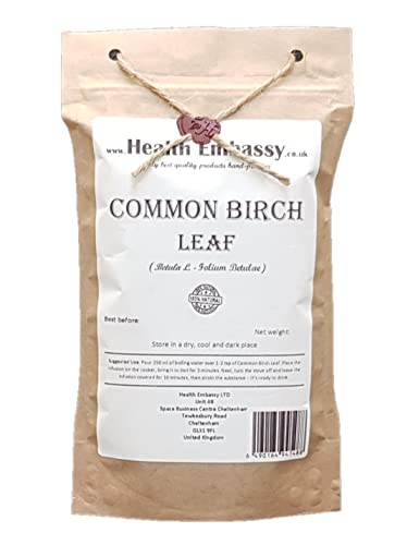 Health Embassy Birkenblatt Kräutertee | Betula L | Common Birch Leaf Tea 100g von HEALTH EMBASSY