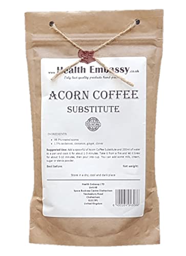 Health Embassy Eichelkaffee Kaffeealternative | Acorn Coffee Substitute 200g von HEALTH EMBASSY