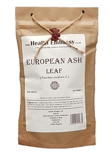 Health Embassy - Gemeine Esche Blatt (Fraxinus excelsior L) - European Ash Leaf (50g) von HEALTH EMBASSY