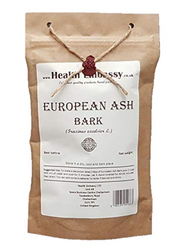 Health Embassy - Gemeine Esche Rinde (Fraxinus excelsior L) - European Ash Bark (100g) von HEALTH EMBASSY