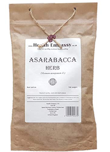 Health Embassy Haselwurzkraut Kräutertee | Asarum Europaeum L | Asarabacca Herb Tea 50g von HEALTH EMBASSY