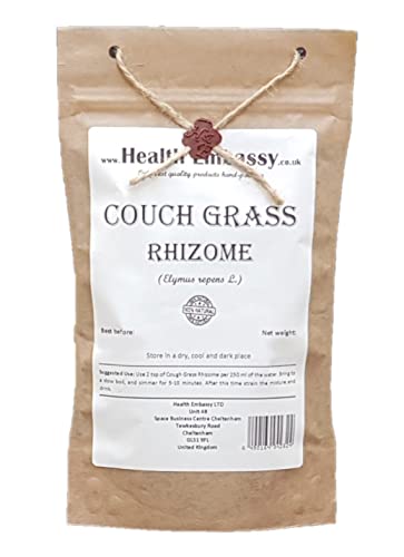 Health Embassy Queckenwurzel Rhizom Kräutertee | Elymus Repens L | Couch Grass Rhizome Tea 100g von HEALTH EMBASSY