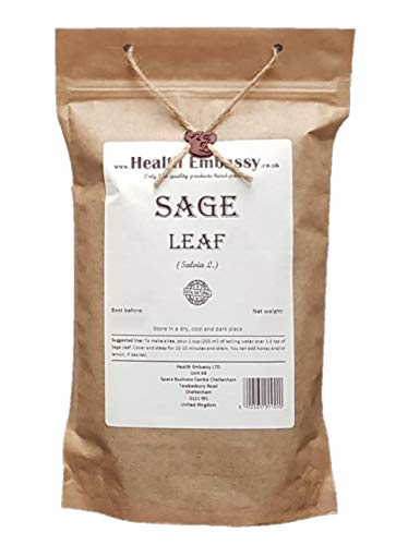 Health Embassy Salbei Blatt (Salvia L) / Sage Leaf, 100g von HEALTH EMBASSY