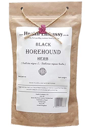 Health Embassy Schwarznessel Kraut | Ballota Nigra L | Black Horehound Herb, 50g von HEALTH EMBASSY