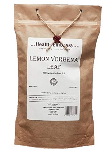Health Embassy Zitronenverbene Tee (Aloysia Citrodora) / Lemon Verbena Leaf Tea, 25g von HEALTH EMBASSY