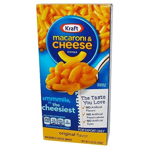 10 x Kraft Macaroni - Mac and Cheese - 10x 7,25oz / 206g + Heartforcards® Versandschutz von HEART FOR CARDS