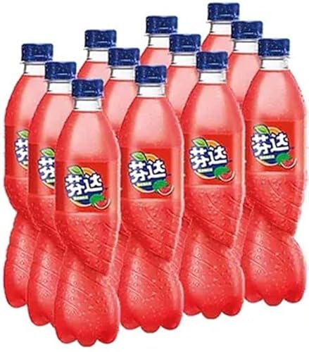 12x Fanta Watermelon (China) | 500ml PET | Spritziges Erfrischungsgetränk mit Wassermelonen-Geschmack | Limitierte Sommer-Edition von HEART FOR CARDS