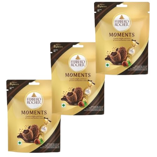 1x FERRERO MOMENTS 46,4G - Crispy Schoko Bons + Heartforcards® Versandschutz von HEART FOR CARDS