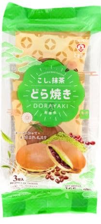 1x165g Tokimeki Dorayaki Azuki - leckerer asiatischer Pancake Snack + Heartforcards® Versandschutz (Matcha) von HEART FOR CARDS