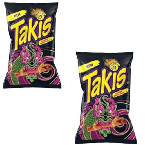 2x Dragon Sweet Chili Takis 92g Takis Hero Pack Bundle - Special Edition TAKIS DRAGON - Chips + Heartforcards® Versandschutz von HEART FOR CARDS
