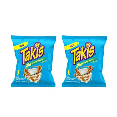 2x Takis Bucking Ranch 92,3g - Tortilla Chips - Käse Geschmack 2x Takis Bucking Ranch 92,3g - Tortilla Chips - Käse Geschmack von HEART FOR CARDS