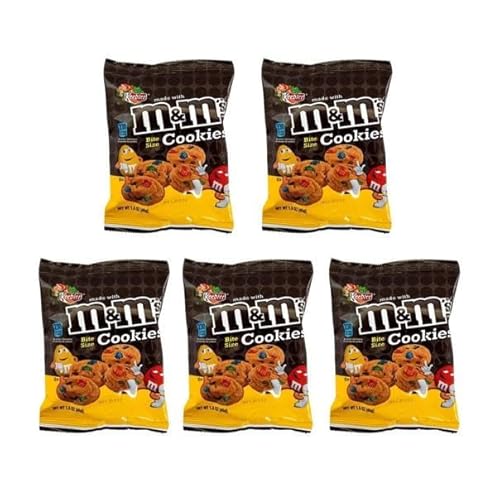 5x KEEBLER M&M'S BITE SIZE COOKIES 5x45G von HEART FOR CARDS