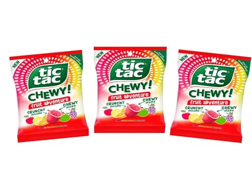 Chewy Fruit Adventure | 3x 79g | Fruchtige Kaubonbons mit knackiger Hülle & weichem Kern | 5 Geschmacksrichtungen Chewy Fruit Adventure | 3x 79g | Fruchtige Kaubonbons mit knackiger Hülle & weichem Kern | 5 Geschmacksrichtungen von HEART FOR CARDS