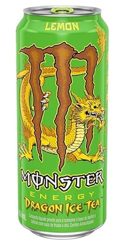 MONSTER ENERGY DRAGON ICED TEA LEMON - 1x473ML DOSE - SPECIAL EDITION + Heartforcards® Versandschutz von HEART FOR CARDS