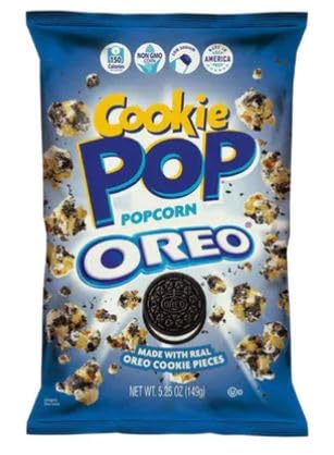 OREO COOKIE POP POPCORN - Canadian Chocolate Popcorn 149g + Heartforcards® Versandschutz (OREO COOKIE POPCORN) von HEART FOR CARDS