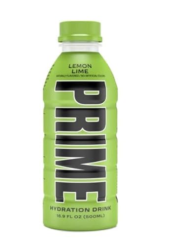 Prime Energy Drink - Hydration 16.9 fl / 500 ml - Logan Paul/KSI + Heartforcards Versandschutz (Lemon Lime) von HEART FOR CARDS
