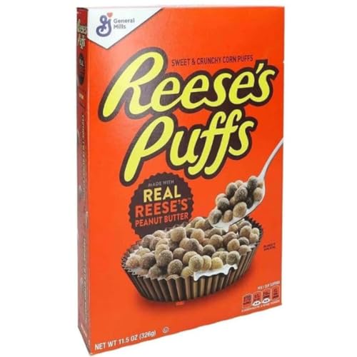 REESE´S PUFFS CEREAL 326G MHD 28.02.2025 - leckeres Schokomüsli für Genießer von HEART FOR CARDS