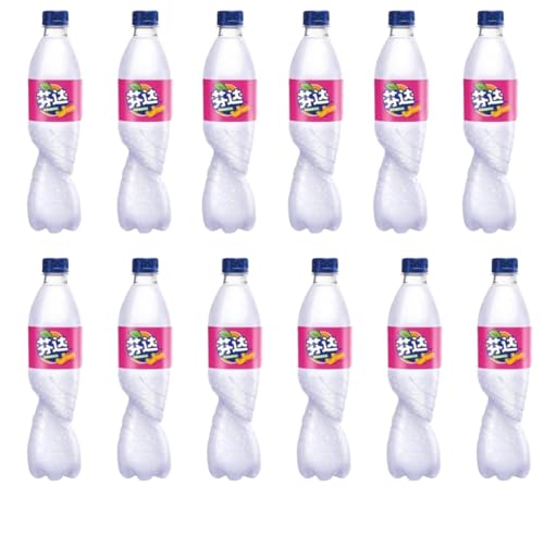 Special Edition: Fanta White Peach 500ml - 12er Pack - intensiver weißer Pfirsichgeschmack - Asia Edition - Pfirsich-mit feiner Kohlensäure von HEART FOR CARDS