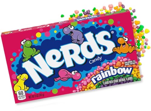 WONKA NERDS RAINBOW 141G - leckere Kaubonbons + Heartforcards® Versandschutz von HEART FOR CARDS