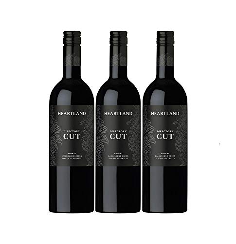 Heartland Directors' Cut Shiraz Langhorne Creek Rotwein Wein trocken Australien (3 Flaschen) von HEARTLAND