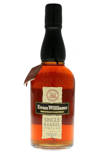 Evan Williams Single Barrel Vintage Bourbon Whiskey (1 x 0,7 l) von HEAVEN HILL BRANDS