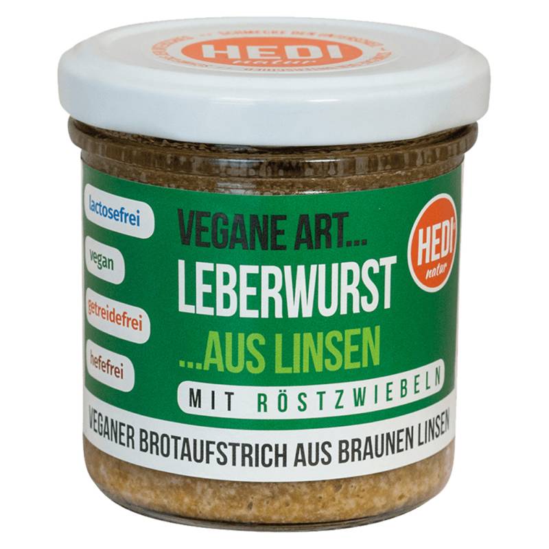 Bio Vegane Art... Leberwurst mit Röstzwiebeln von HEDI Natur