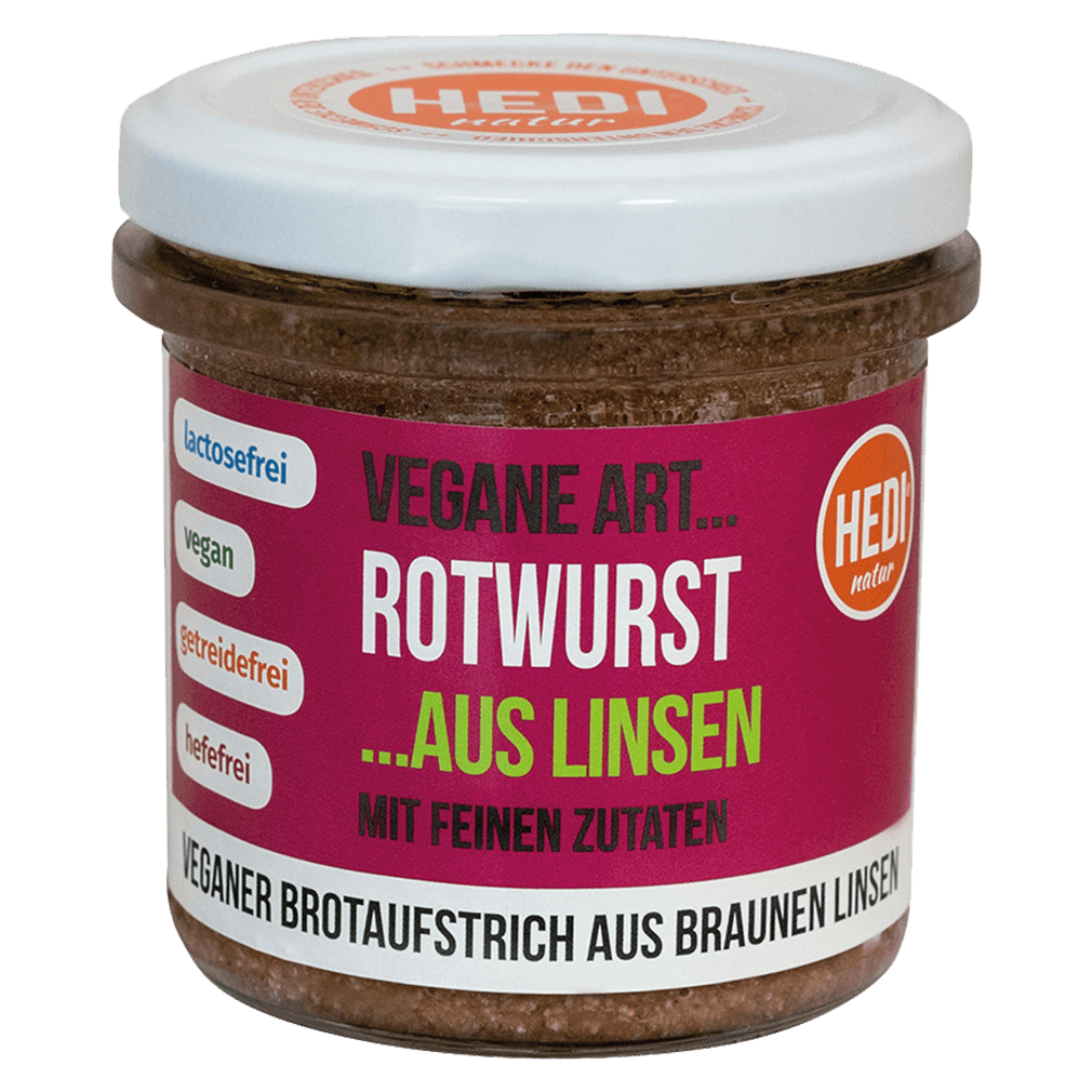 Bio Vegane Art... Rotwurst Bio Vegane Art... Rotwurst von HEDI Natur