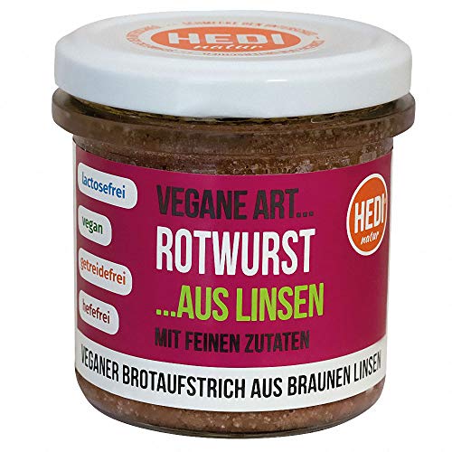 HEDI Vegane Art Bio Rotwurst 150g von HEDI