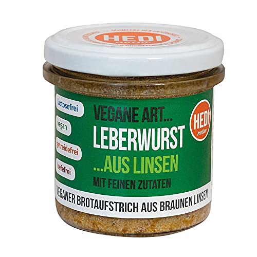 HEDI Vegane Art... Leberwurst mit feinen Zutaten 6?x?140g von HEDI