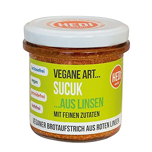 HEDI Vegane Art... Sucuk mit feinen Zutaten 6?x?140g von HEDI