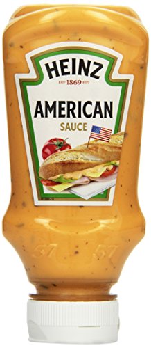 Heinz American Burger Sauce, American Style, Kopfsteherflasche, 1er Pack (1 x 220 ml) von Heinz