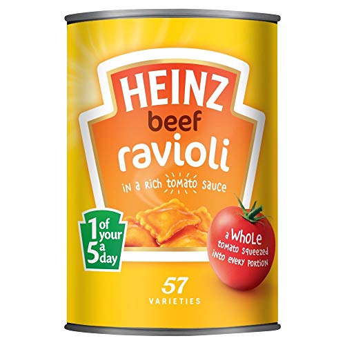 Heinz Beef Ravioli in Tomato Sauce 400g von HEINZ