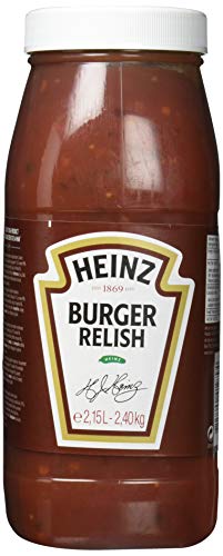 Heinz Burger Relish – Burgersauce in Plastikkanne – 2 x 2,15 l von HEINZ