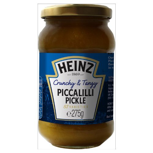 Heinz Crunchy and Tangy Piccalilli Pickle 275 g (8 Stück) von HEINZ