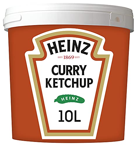 Heinz Curry Ketchup – Curryketchup im Plastikeimer – 1 x 10 l von HEINZ