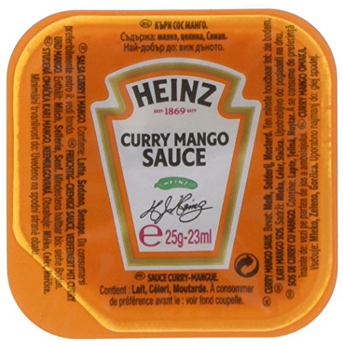 Heinz Curry Mango Sauce, Dippot , 1er Pack (1 x 25 g) von HEINZ