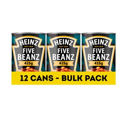Heinz Five Beanz, 415 g (Pack of 12) von HEINZ