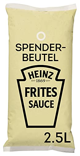 Heinz Frites Sauce, Beutelware für Dispenser, 3er Pack (3 x 2,5 l) von HEINZ